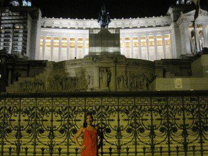 Red Carpet Roxy in front of the Campidoglio e Musei Capitolini