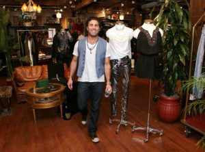 What Goes Around Comes Around co-founder Gerard Maione in his LA store