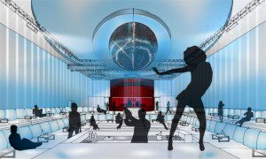 A rendering of the supperclub Los Angeles