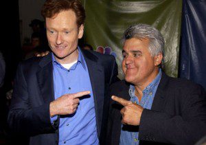 Conan O'Brien and Jay Leno photo: scrapetv