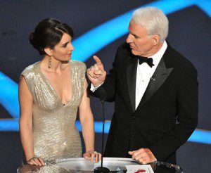 Tina Fey and Steve Martin at "The 81st Academy Awards" Presentation photo: tapeworthy