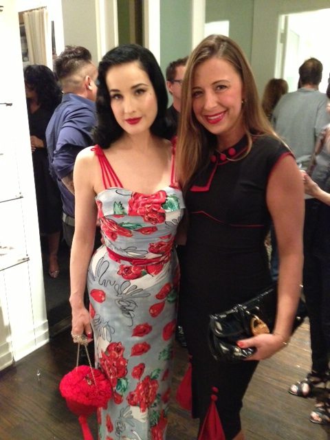 DITA VON TEESE LAUNCHES HER FIRST COLLECTION AT DECADES