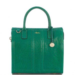 Chatham Tote in Emerald Green