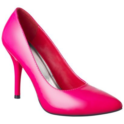 Women's Mossimo® Vivian Pointy Heel - Neon Pink