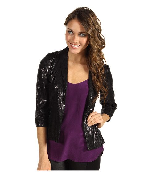 Michael Stars Sequin Modal Blazer