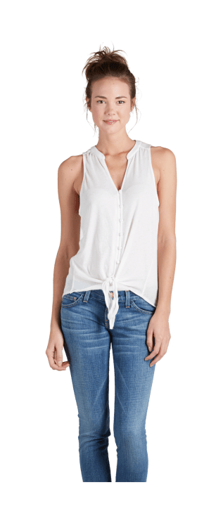 Joie Cameo Top in Porcelain