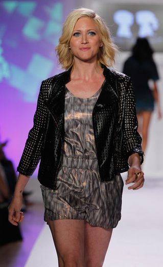 Brittany Snow on the Boy Meets Girl Runway
