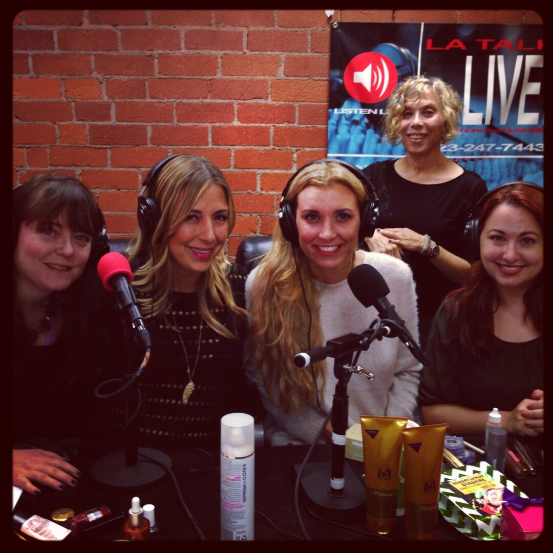 Tyna, Roxy, Meg, Alayna and Jen on Beauty Talk Live