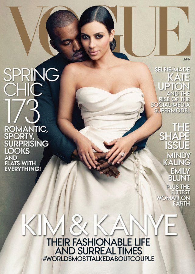 Kim Kardashian, Kanye West, Vogue