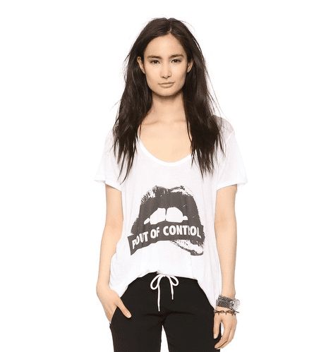 The Laundry Room Pout of Control Double Scoop Tee | SHOPBOP 