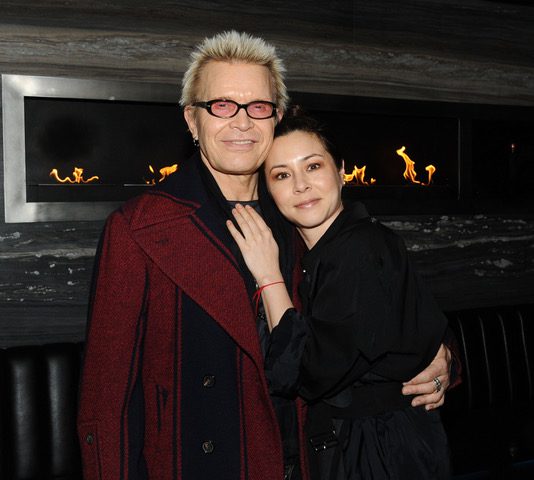 Billy Idol and China Chow