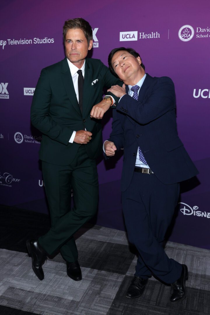Rob Lowe and Ken Jeong