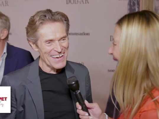 Willem Dafoe and Christoph Waltz premiere Dead for a Dollar